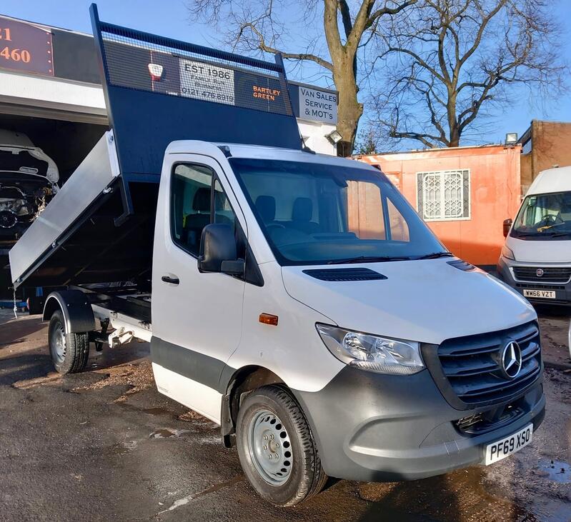 View MERCEDES-BENZ SPRINTER 2.1 314 TIPPER 10FT 6 NEW BODY