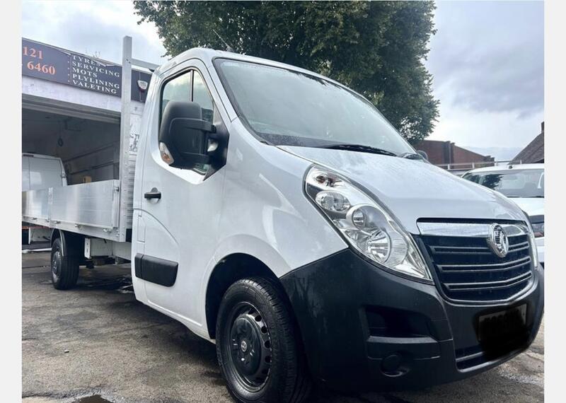 View VAUXHALL MOVANO 5M XLWB DROPSIDE 2.3 CDTi 3500 BiTurbo