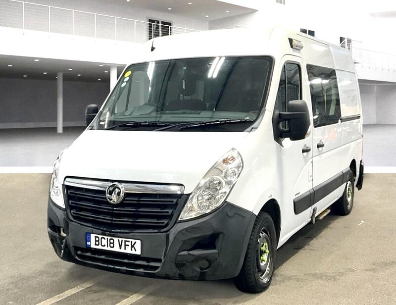 View VAUXHALL MOVANO Welfare  Crew mess Van 2.3 CDTi 3500