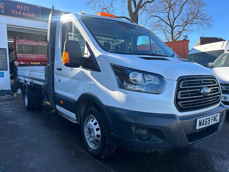 View FORD TRANSIT 2.0 350 EcoBlue Dropside  12FT DOUBLE REAR WHEEL