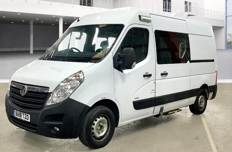 View VAUXHALL MOVANO COMBI  CREW WELFARE 2.3 CDTi 3500