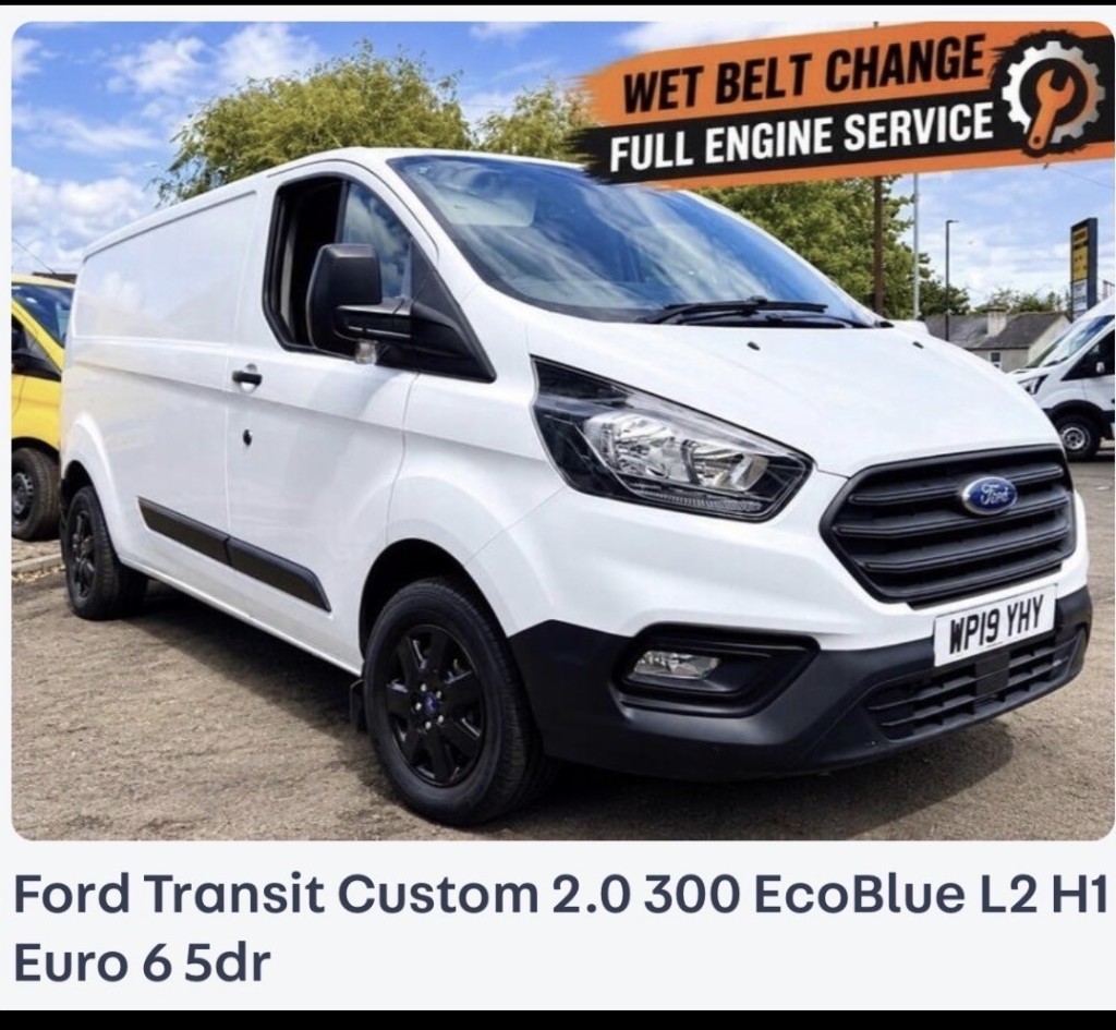 2019 Ford Transit Custom